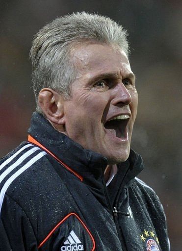 Bayern coach Jupp Heynckes saw his side take the lead after only 12 minutes when Thomas Mueller slotted home a penalty